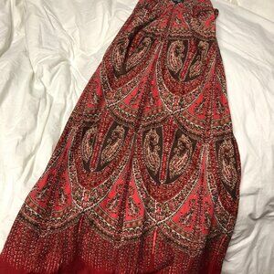GAP - Vintage 100% Cotton Lined Boho Print Sundress - Size 0